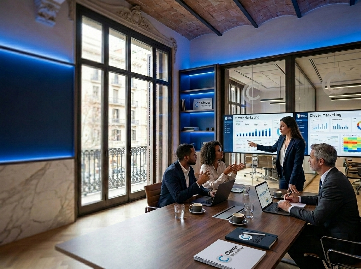 Équipe Clever Marketing — agence de marketing digital au Maroc